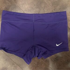 Nike Purple Athletic Compression Shorts